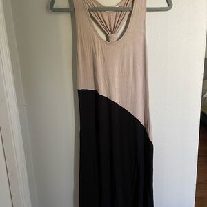 Calvin Klein two tone dress